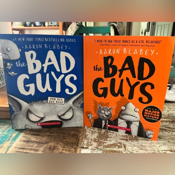 The Bad Guys & The Bad Guys in The Big Bad Wolf, Like New! - Picture 1 of 2